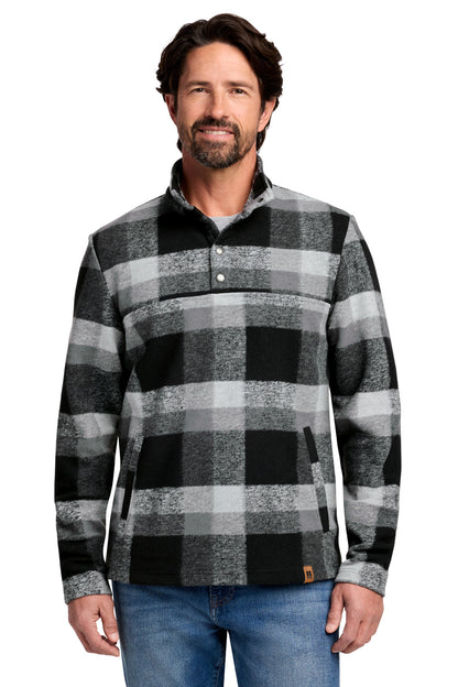 Custom Embroidered Russell Outdoors Outerwear in Deep Black Plaid