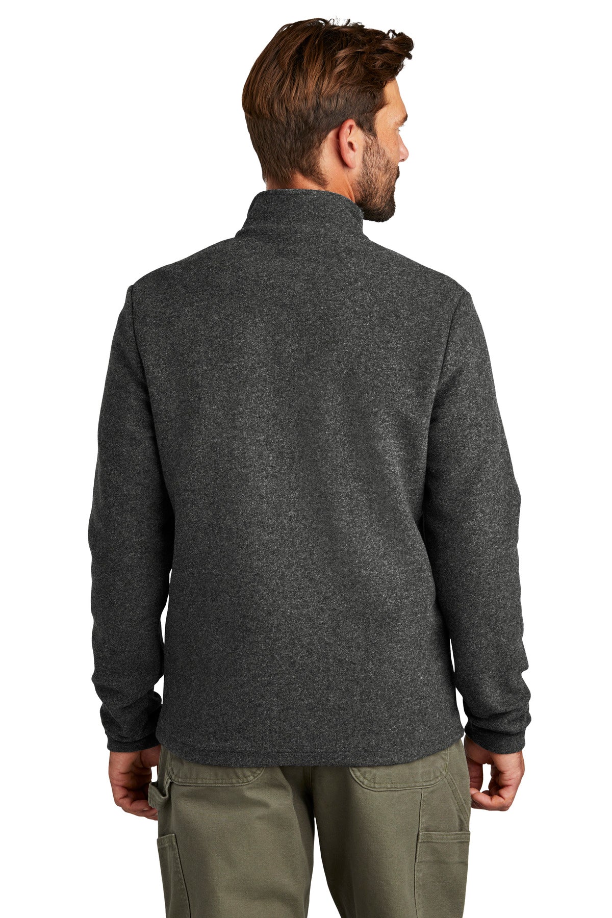 Custom Embroidered Russell Outdoors Basin Snap Pullover RU551 RU551,Graphite Heather