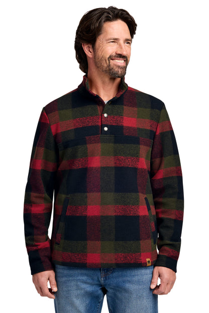 Custom Embroidered Russell Outdoors Outerwear in Red Plaid