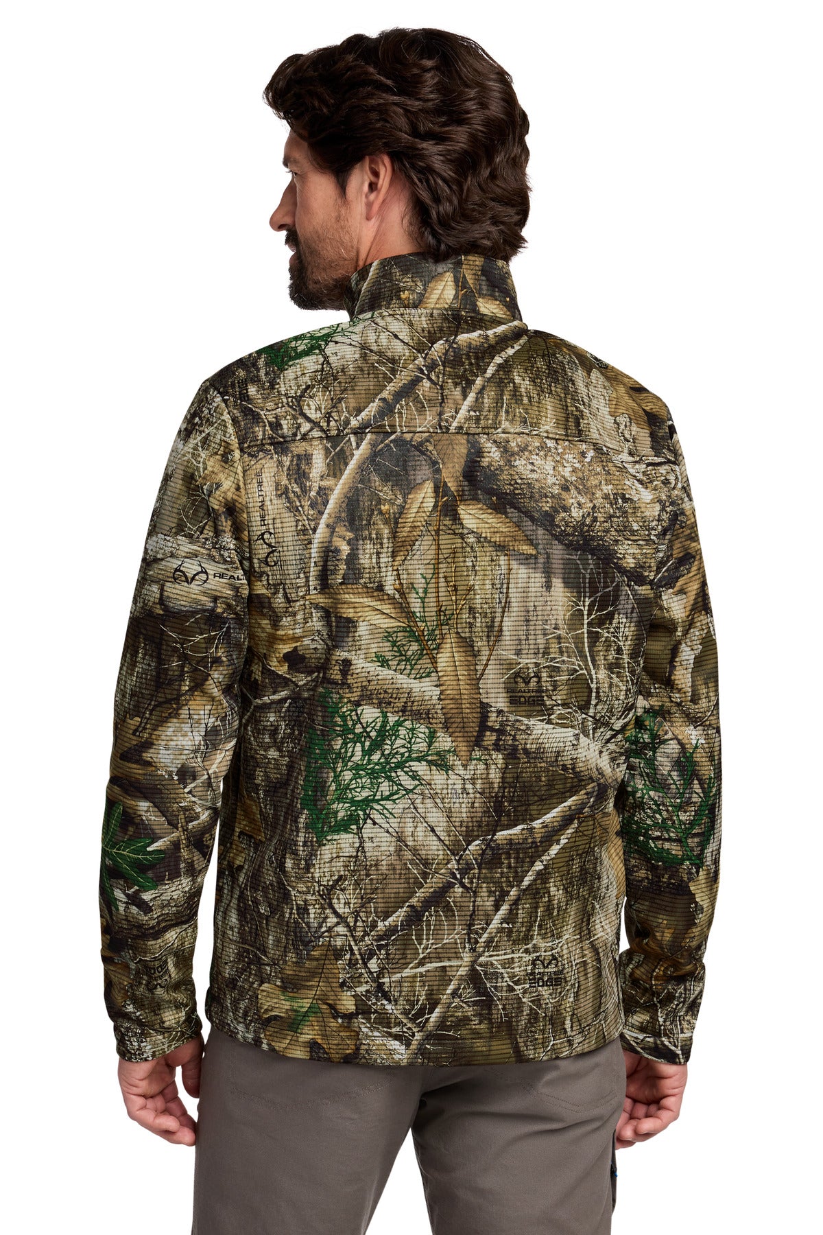 Custom Embroidered Russell Outdoors Outerwear in Realtree Edge