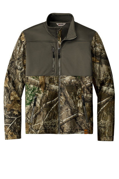 Custom Embroidered Russell Outdoors Outerwear in Cargo Brown/ Realtree Edge