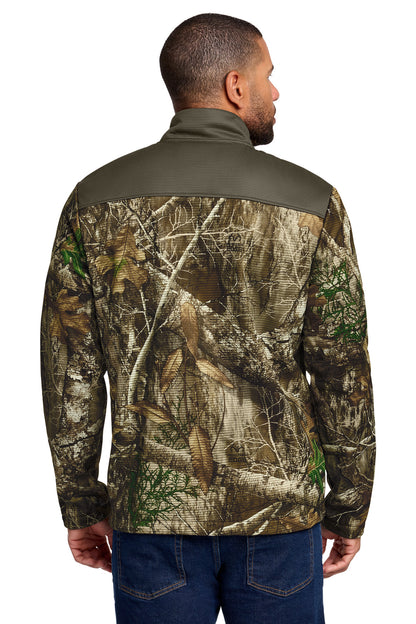 Custom Embroidered Russell Outdoors Outerwear in Cargo Brown/ Realtree Edge