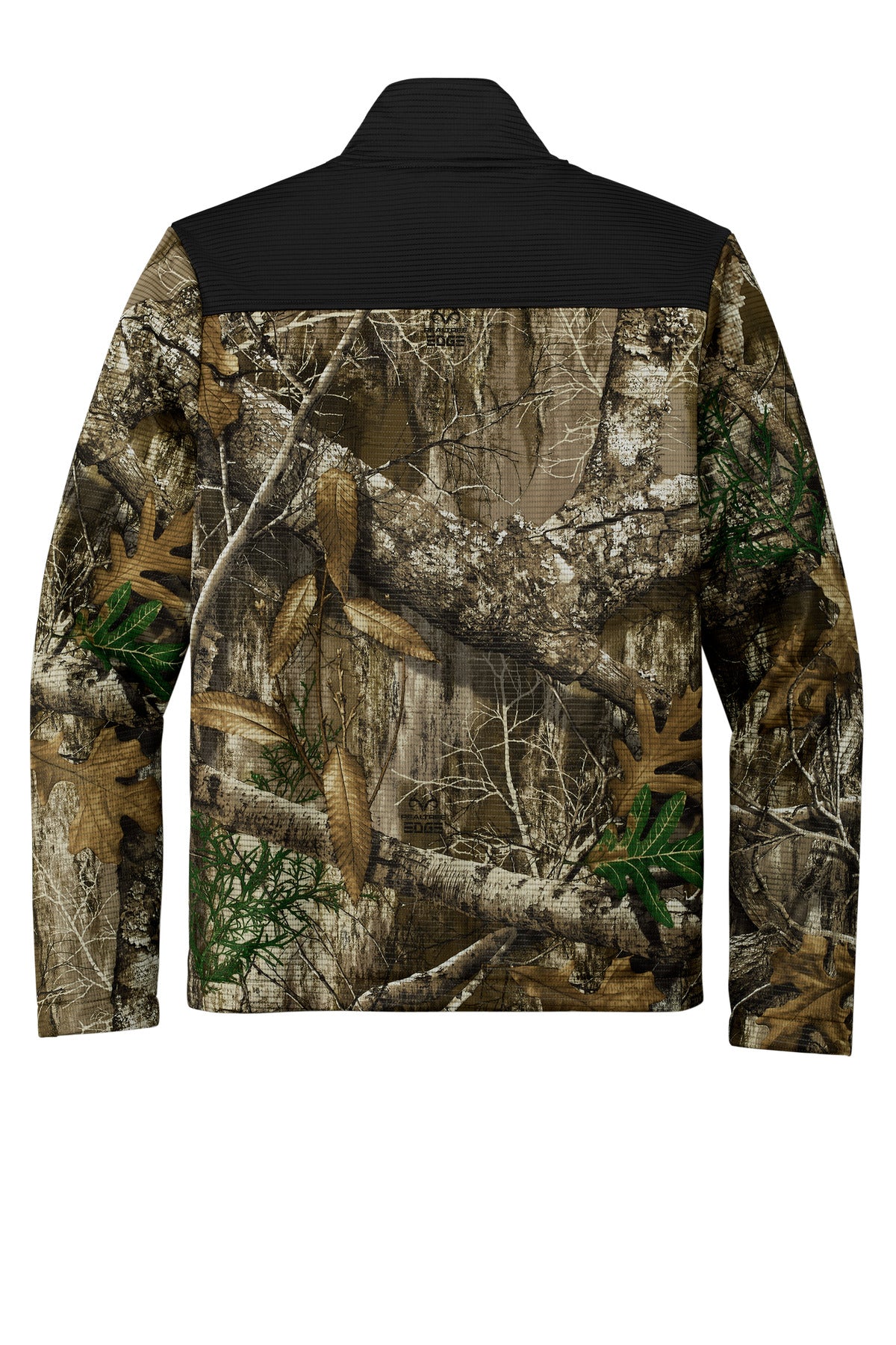 Custom Embroidered Russell Outdoors Outerwear in Deep Black/ Realtree Edge