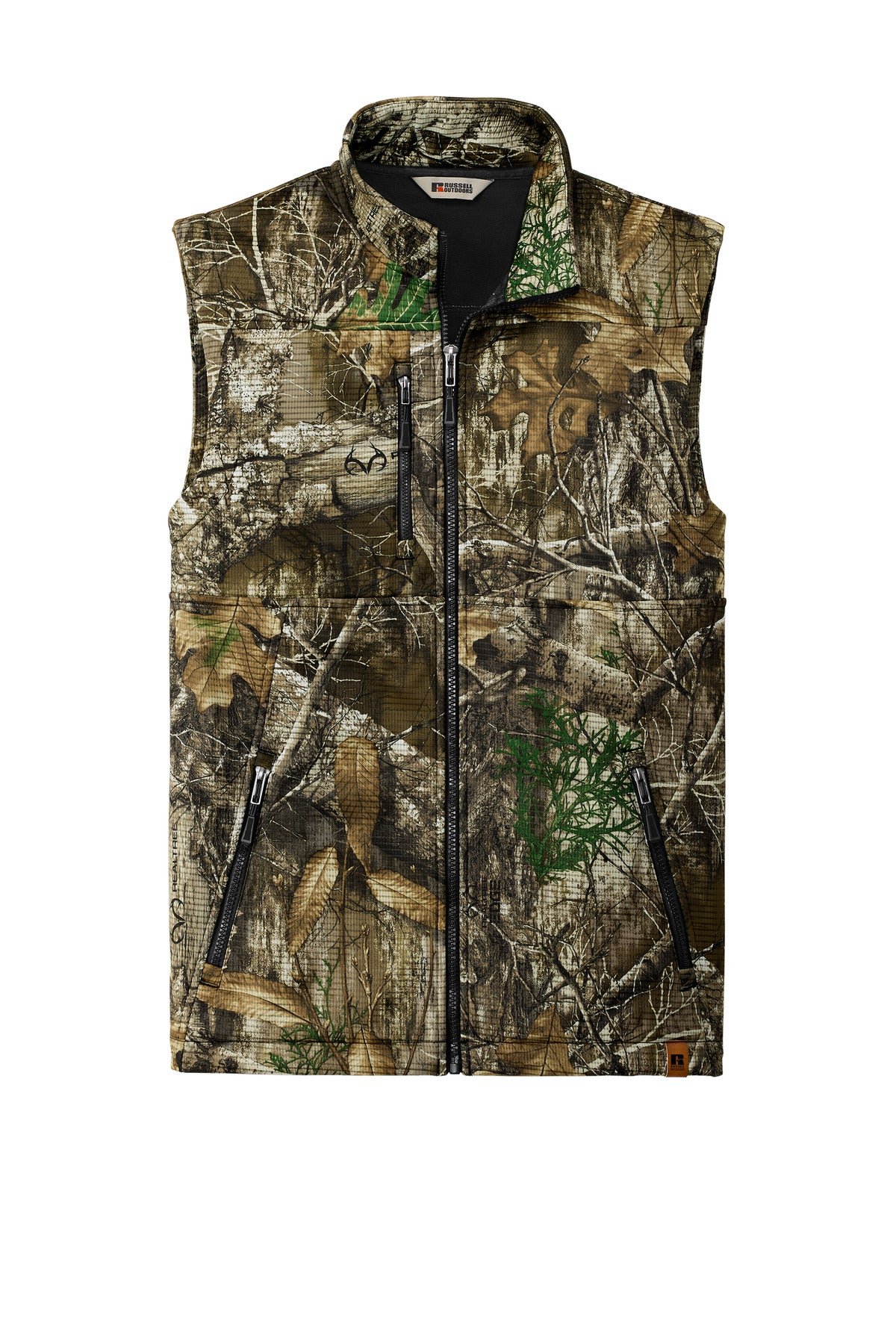 Custom Embroidered Russell Outdoors Outerwear in Realtree Edge