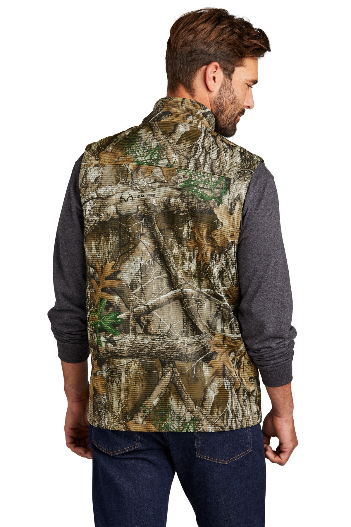 Custom Embroidered Russell Outdoors Realtree Atlas Soft Shell Vest RU603,Realtree Edge
