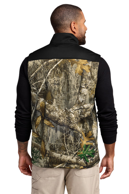 Custom Embroidered Russell Outdoors Outerwear in Deep Black/ Realtree Edge