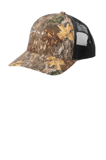 Custom Embroidered Russell Outdoors Caps in Realtree Edge/ Deep Black