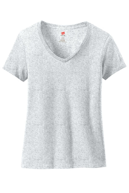 Hanes Women's Perfect-T Cotton V-Neck T-Shirt. S04V