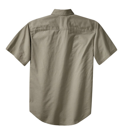 Port Authority Short Sleeve Twill Shirt. S500T