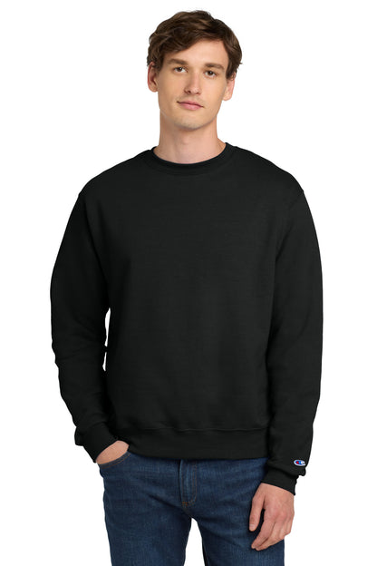 Custom Embroidered Champion Sweatshirts/Fleece in Black