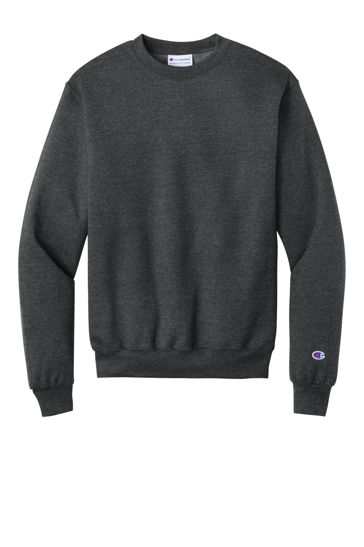 Custom Embroidered Champion Sweatshirts/Fleece in Charcoal Heather