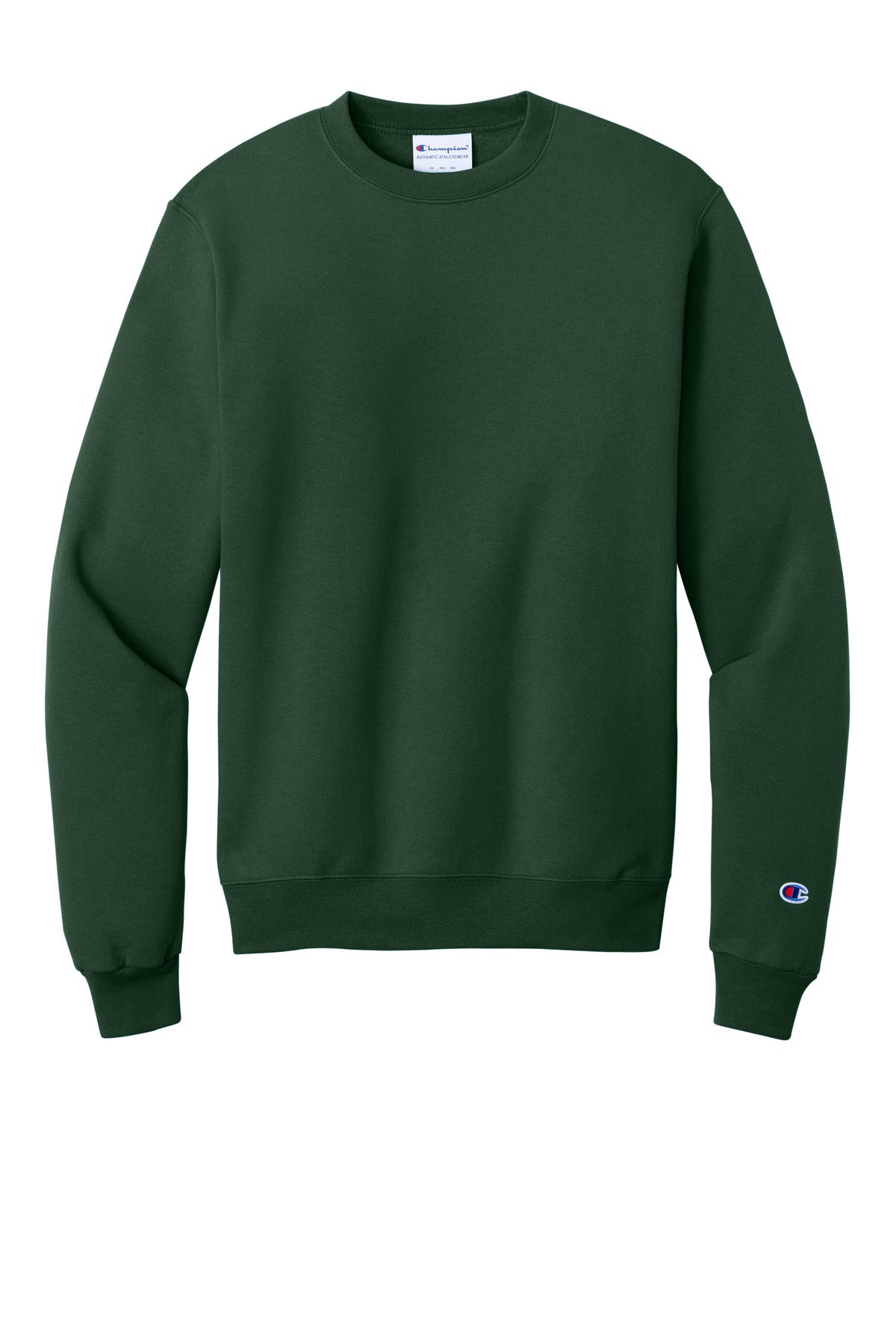 Custom Embroidered Champion Sweatshirts/Fleece in Dark Green