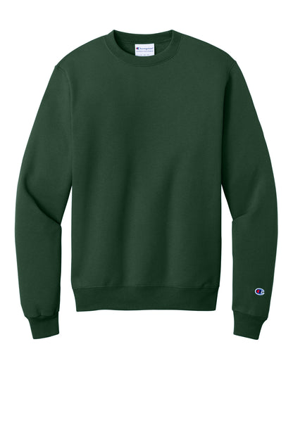 Custom Embroidered Champion Sweatshirts/Fleece in Dark Green