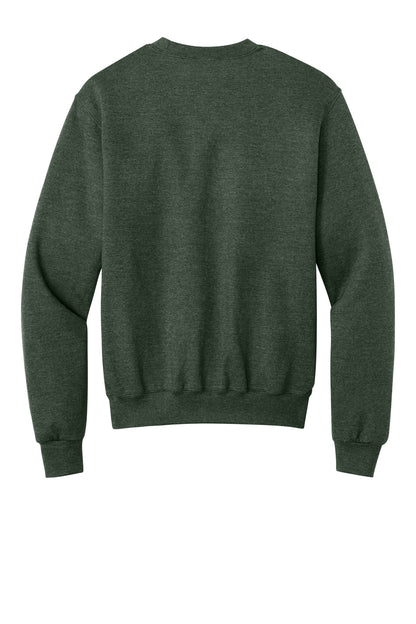 Custom Embroidered Champion Sweatshirts/Fleece in Dark Green Heather