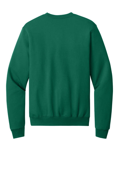 Custom Embroidered Champion Sweatshirts/Fleece in Emerald Green