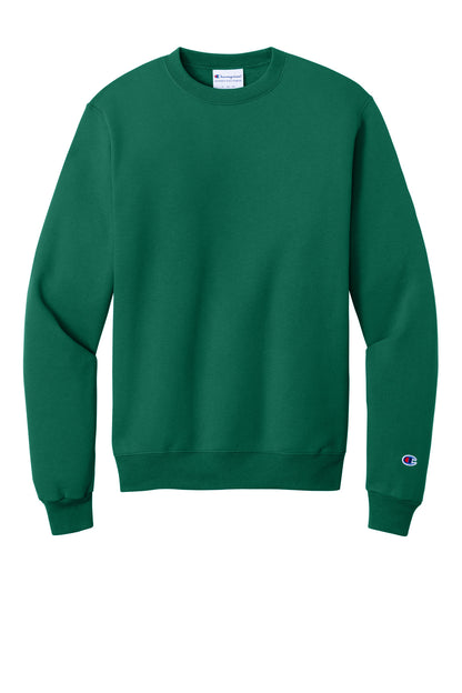 Custom Embroidered Champion Sweatshirts/Fleece in Emerald Green