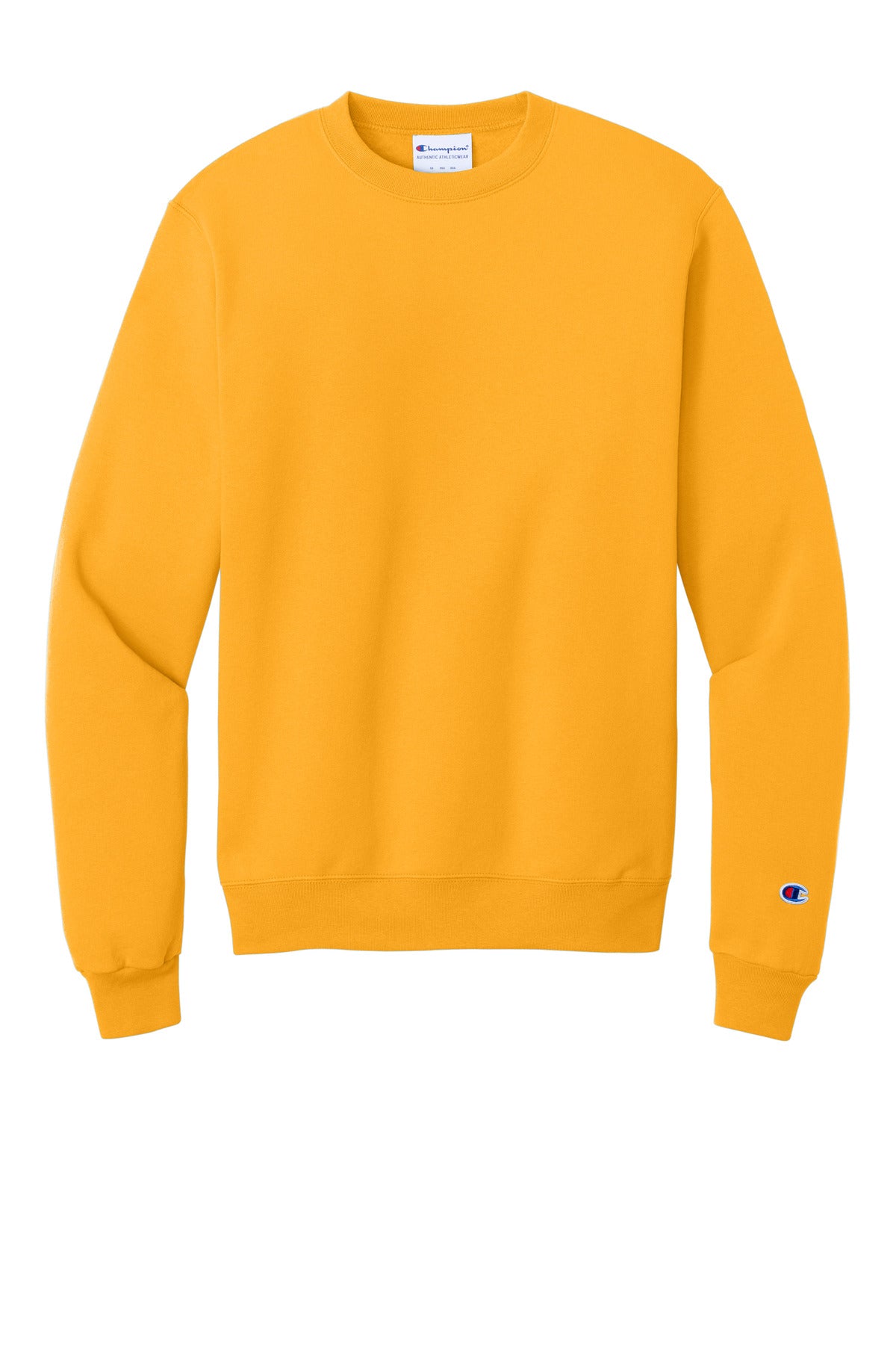 Custom Embroidered Champion Sweatshirts/Fleece in Gold