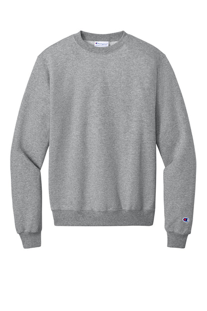 Custom Embroidered Champion Sweatshirts/Fleece in Light Steel