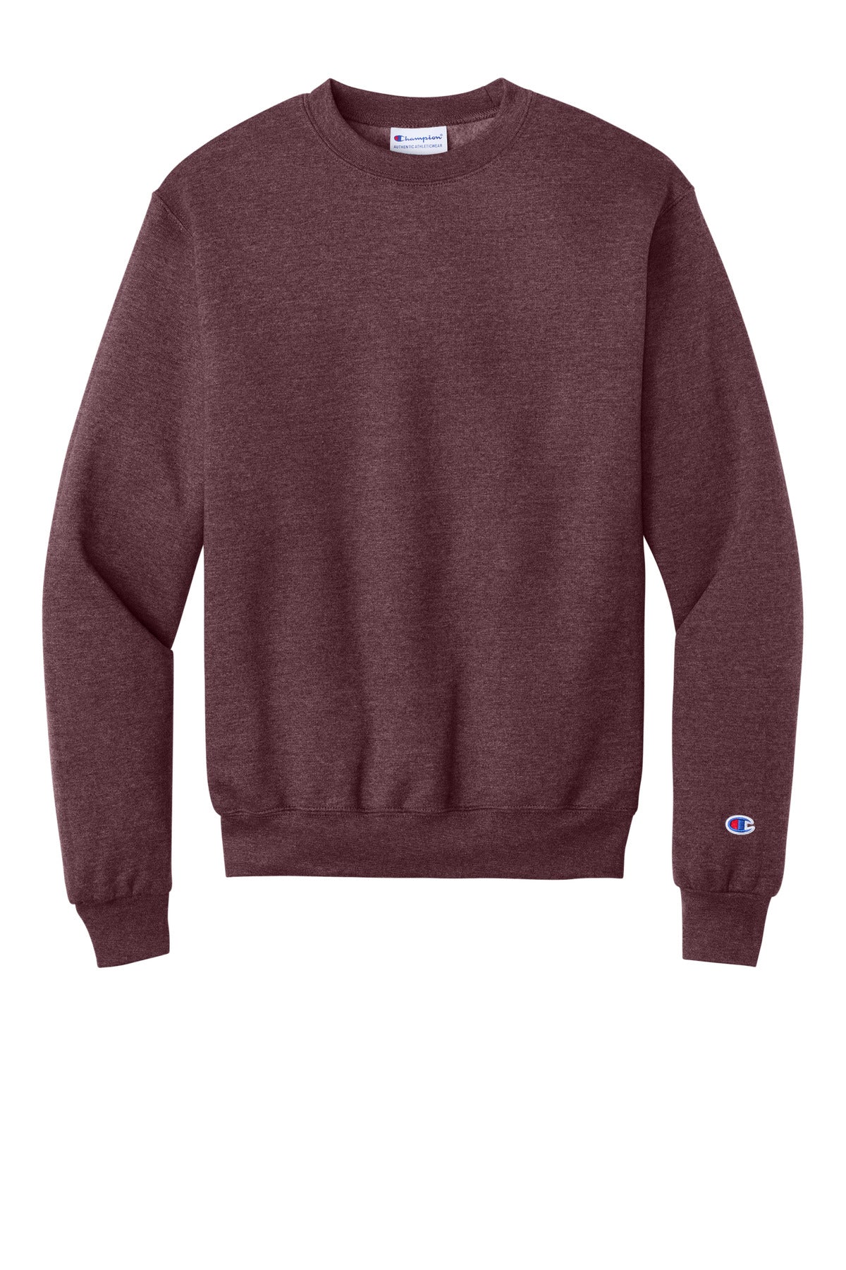 Custom Embroidered Champion Sweatshirts/Fleece in Maroon Heather