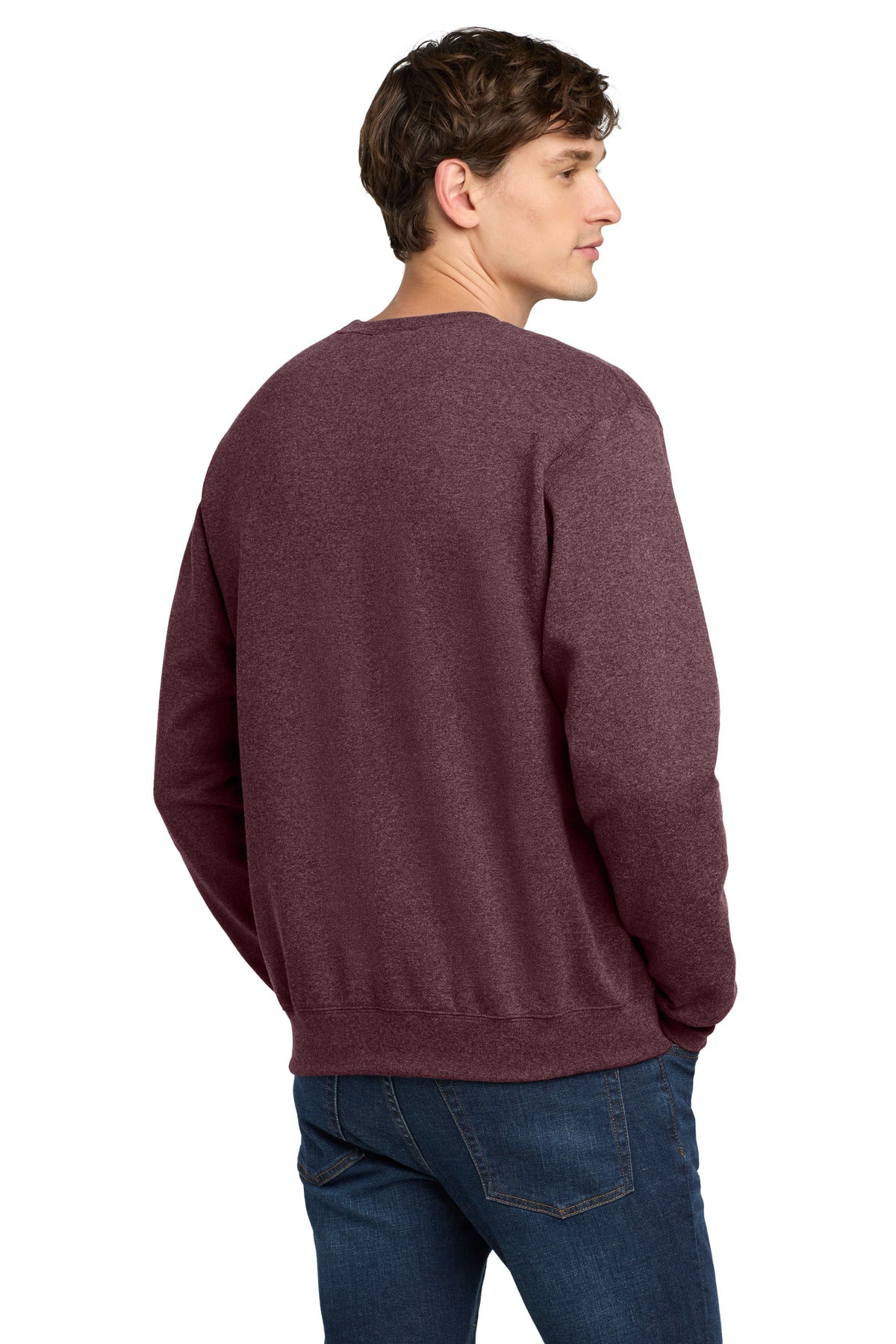 Custom Embroidered Champion Sweatshirts/Fleece in Maroon Heather