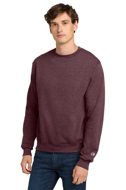 Custom Embroidered Champion Sweatshirts/Fleece in Maroon Heather