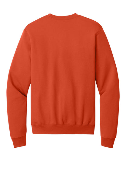 Custom Embroidered Champion Sweatshirts/Fleece in Orange