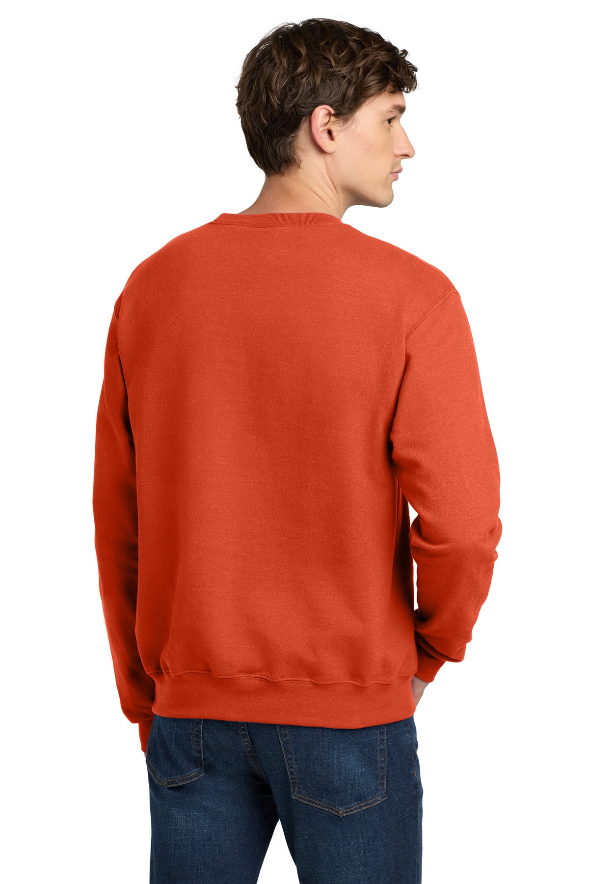Custom Embroidered Champion Sweatshirts/Fleece in Orange
