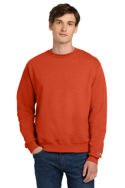 Custom Embroidered Champion Sweatshirts/Fleece in Orange