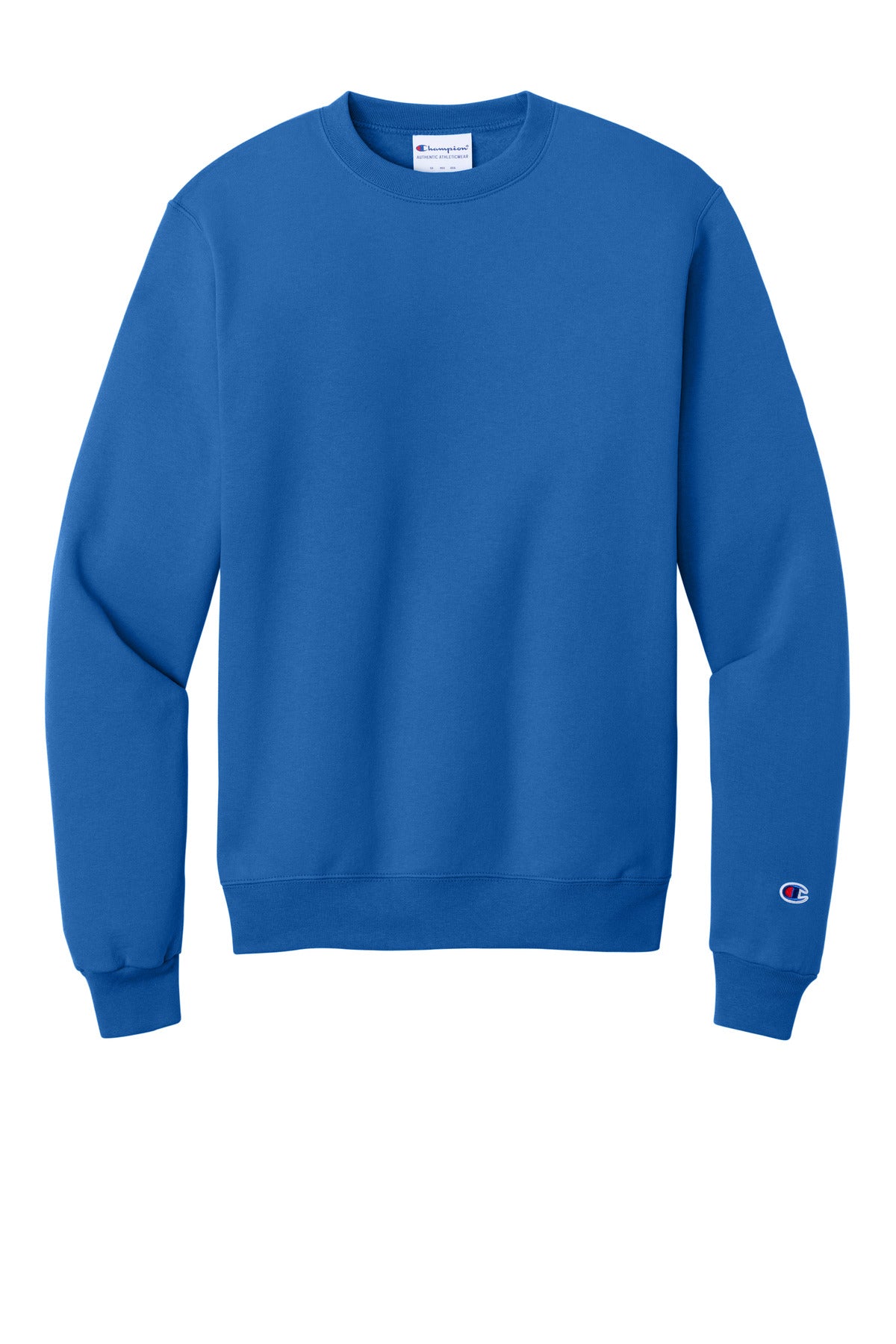 Custom Embroidered Champion Sweatshirts/Fleece in Royal Blue