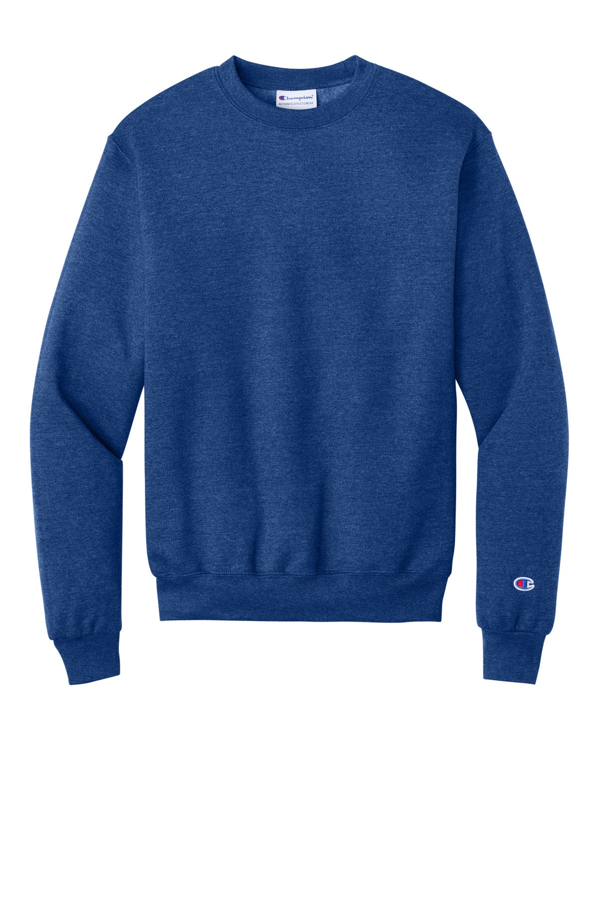 Custom Embroidered Champion Sweatshirts/Fleece in Royal Blue Heather