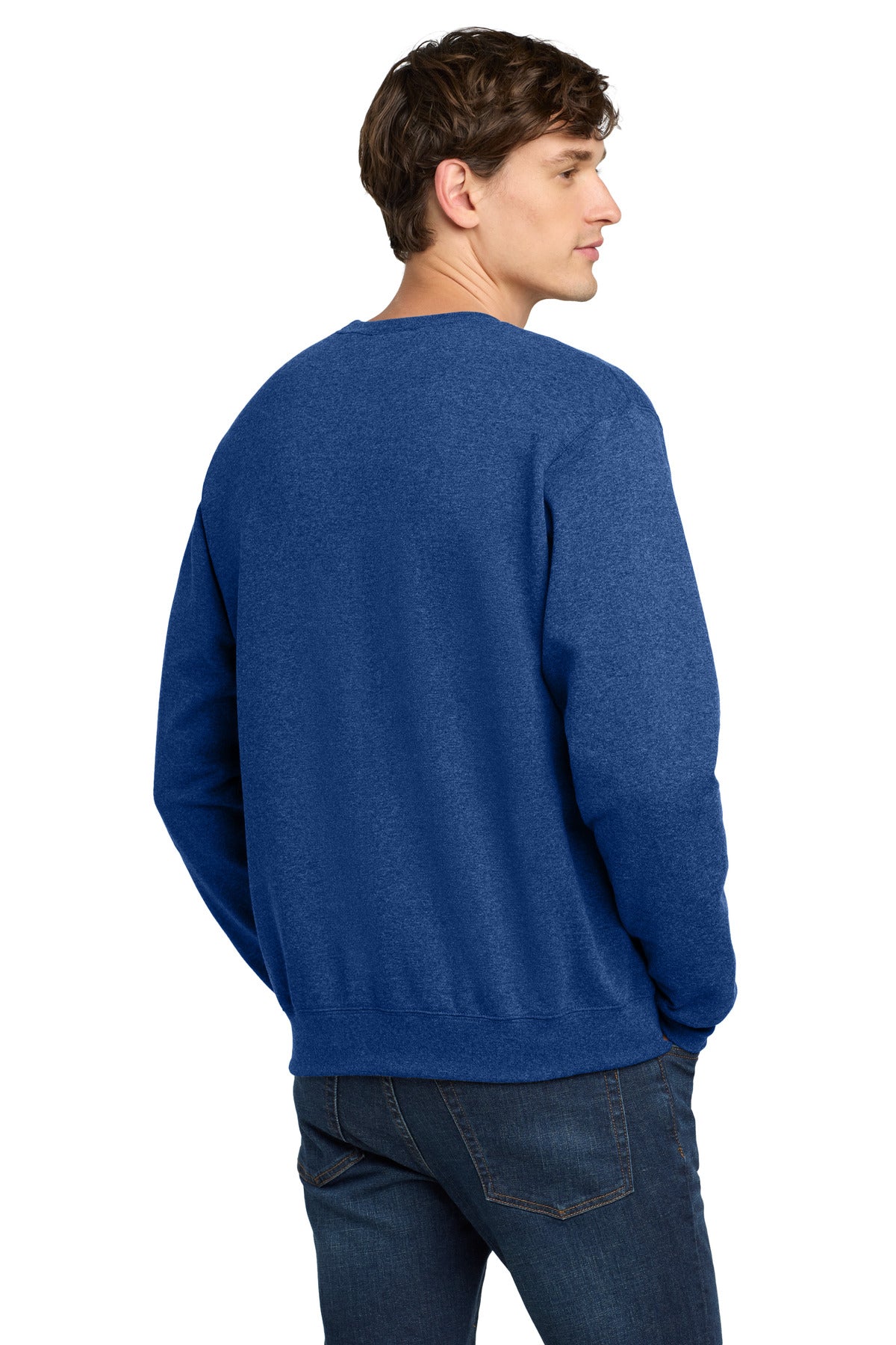 Custom Embroidered Champion Sweatshirts/Fleece in Royal Blue Heather