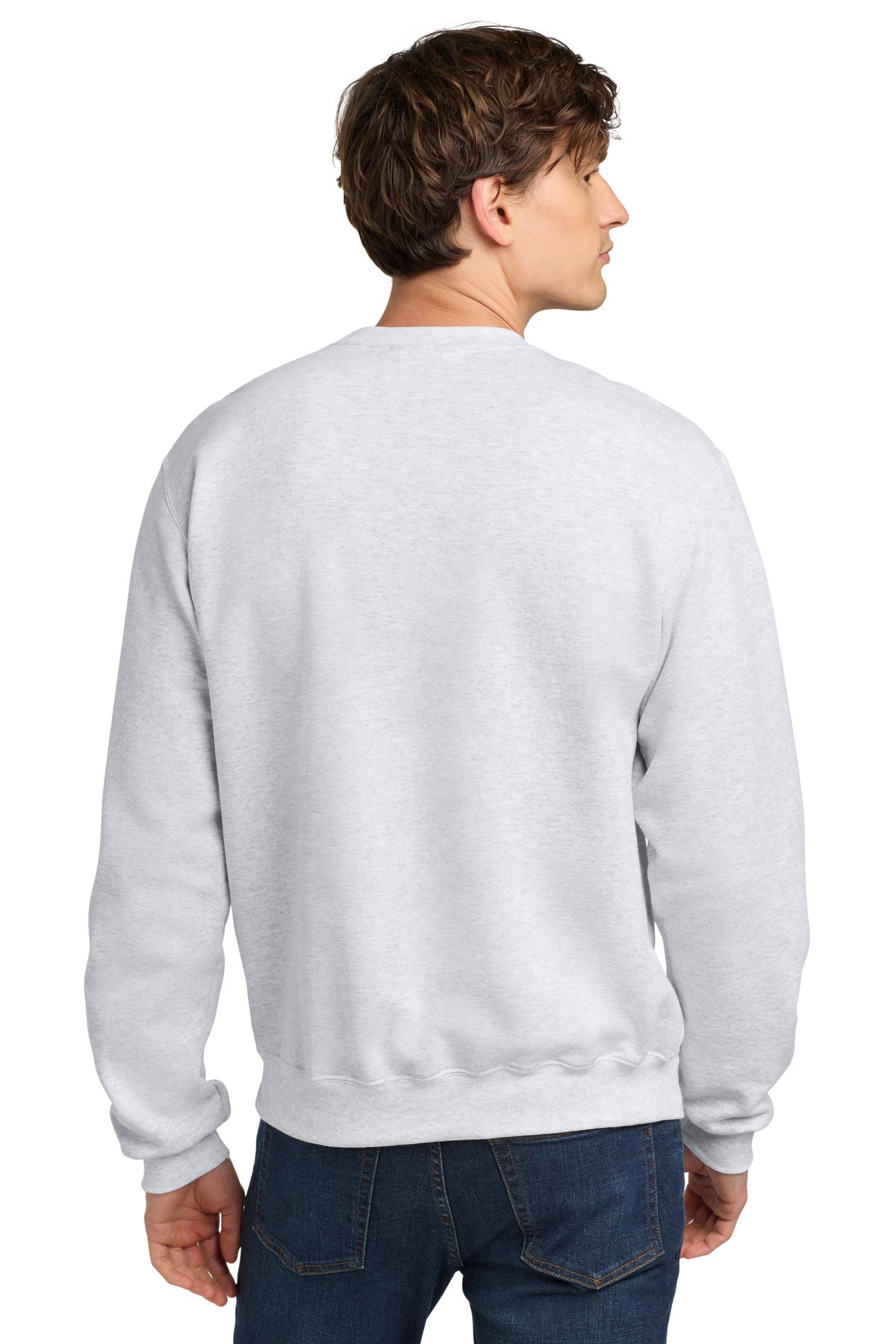 Custom Embroidered Champion Sweatshirts/Fleece in Silver Grey