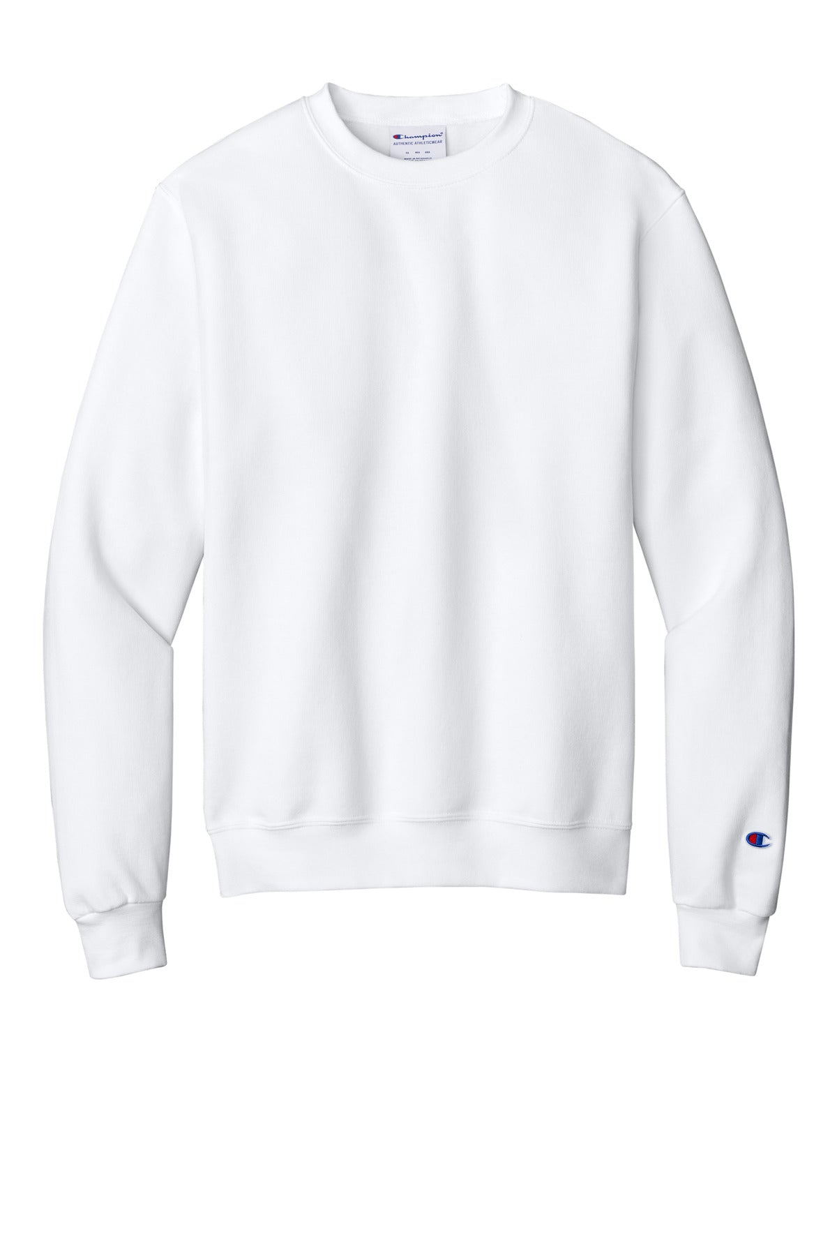 Custom Embroidered Champion Sweatshirts/Fleece in White