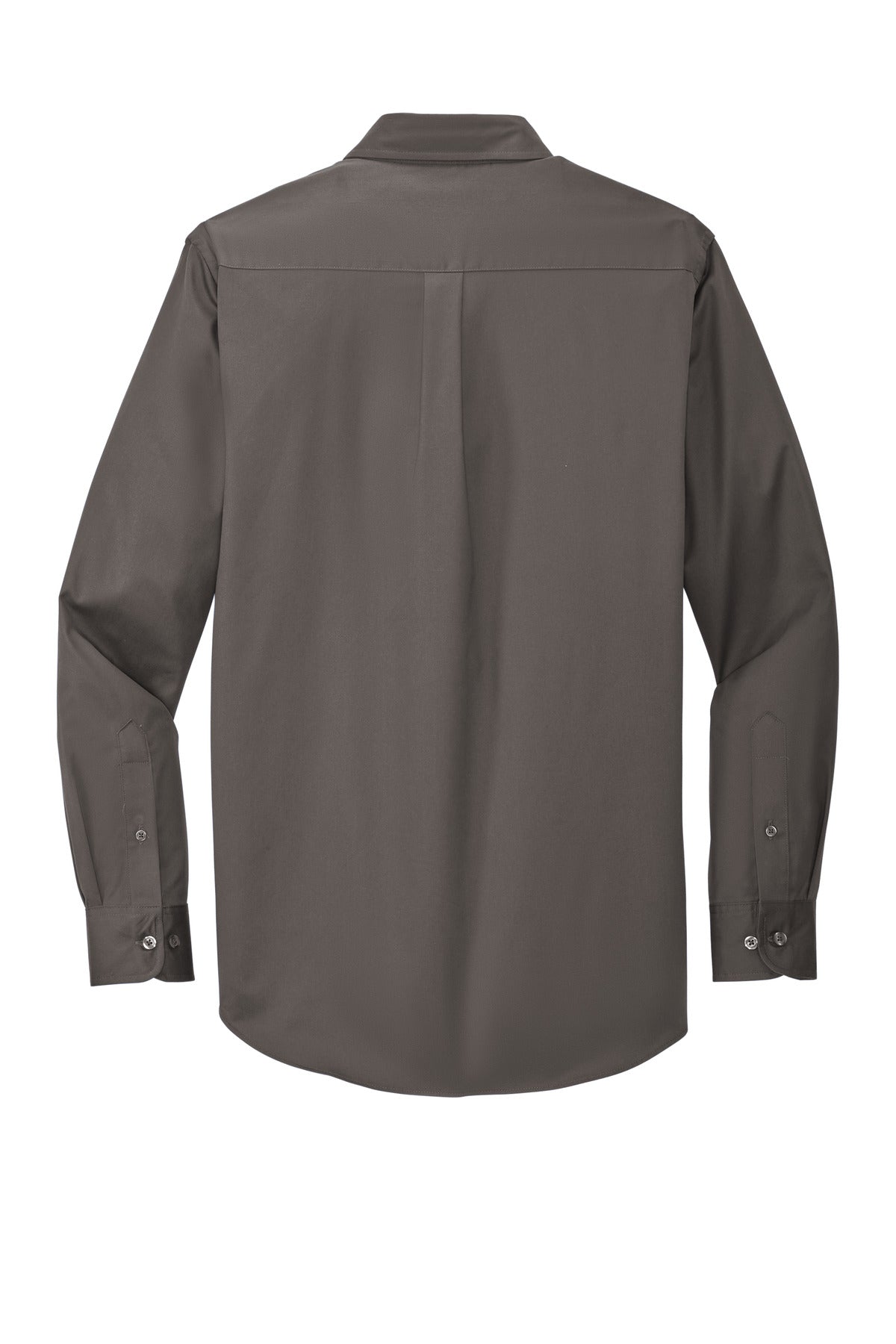 Custom Embroidered Port Authority Clothing Tops in Bark