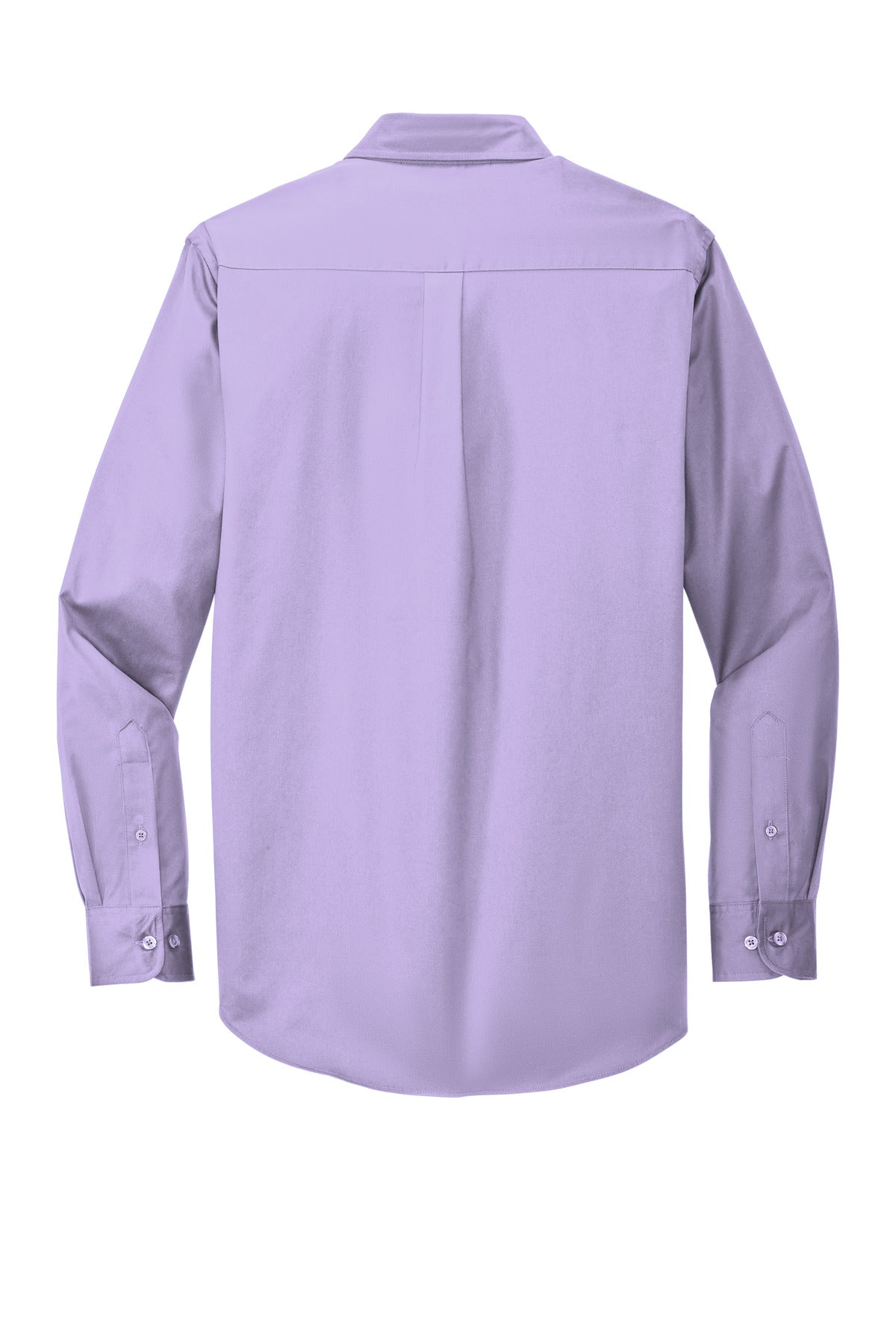 Custom Embroidered Port Authority Clothing Tops in Bright Lavender