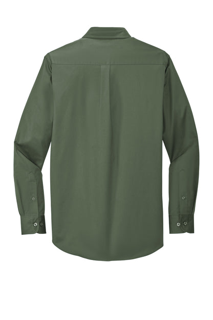 Custom Embroidered Port Authority Clothing Tops in Clover Green