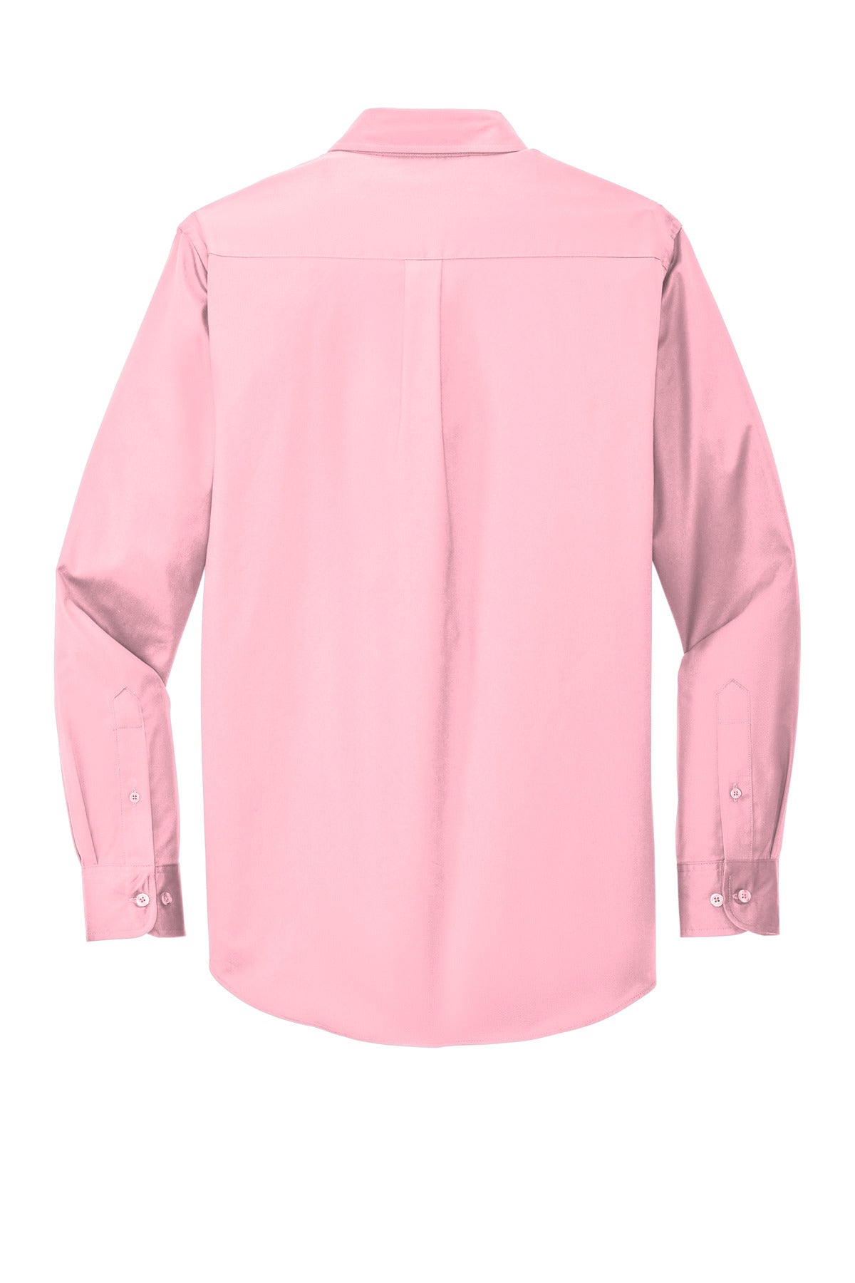 Custom Embroidered Port Authority Clothing Tops in Light Pink