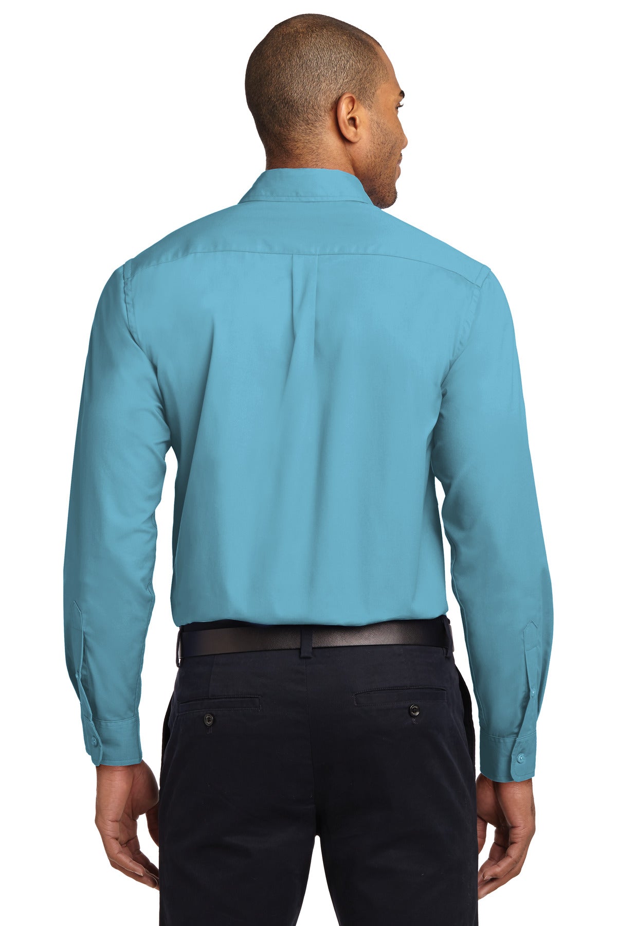 Custom Embroidered Port Authority Clothing Tops in Maui Blue