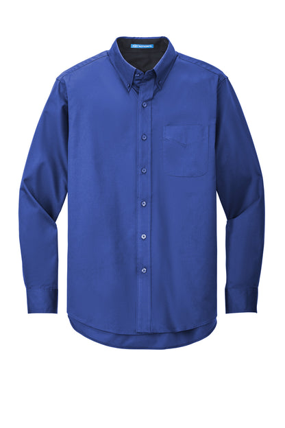 Custom Embroidered Port Authority Clothing Tops in Royal/ Classic Navy