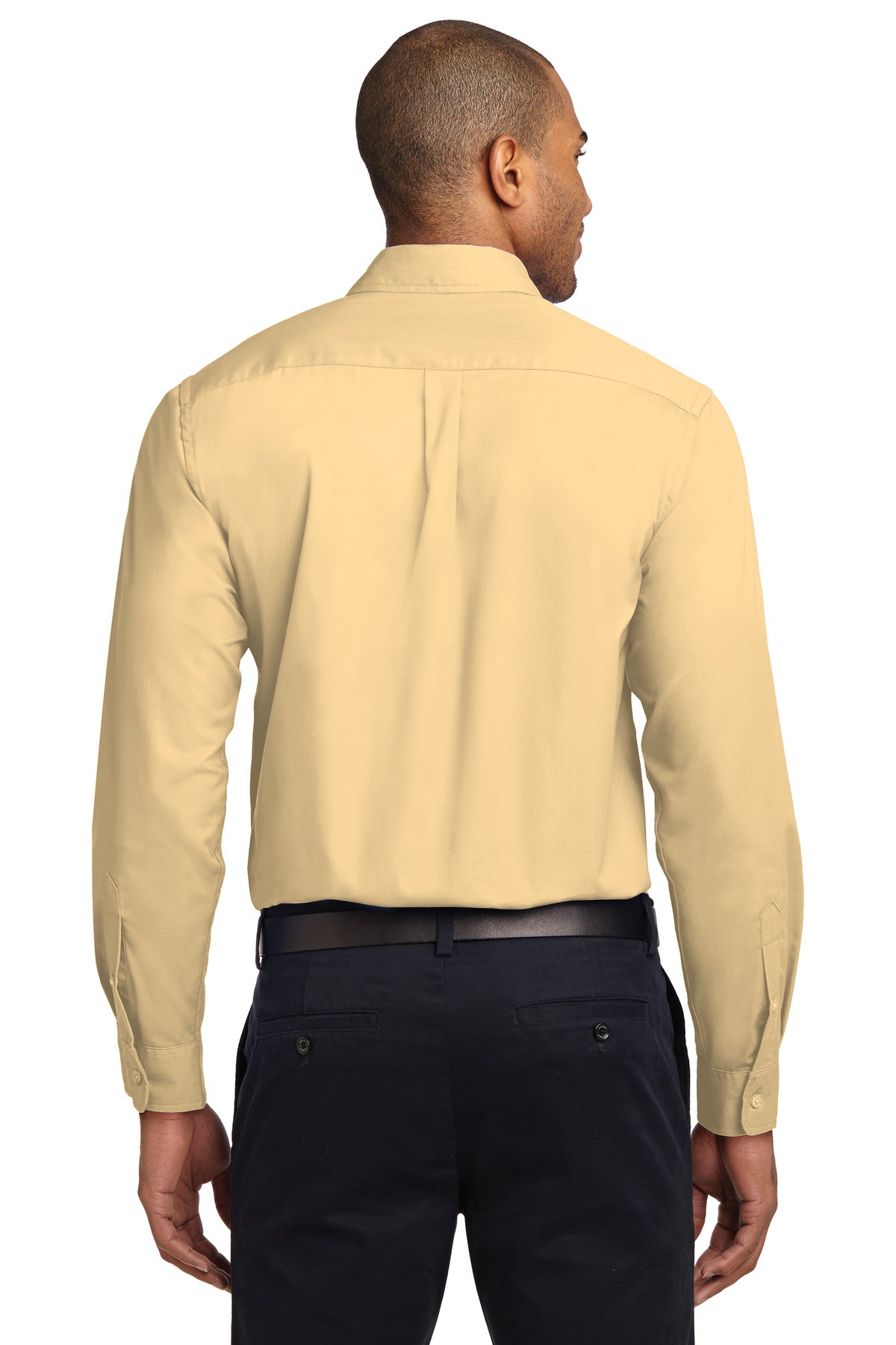 Custom Embroidered Port Authority Clothing Tops in Yellow