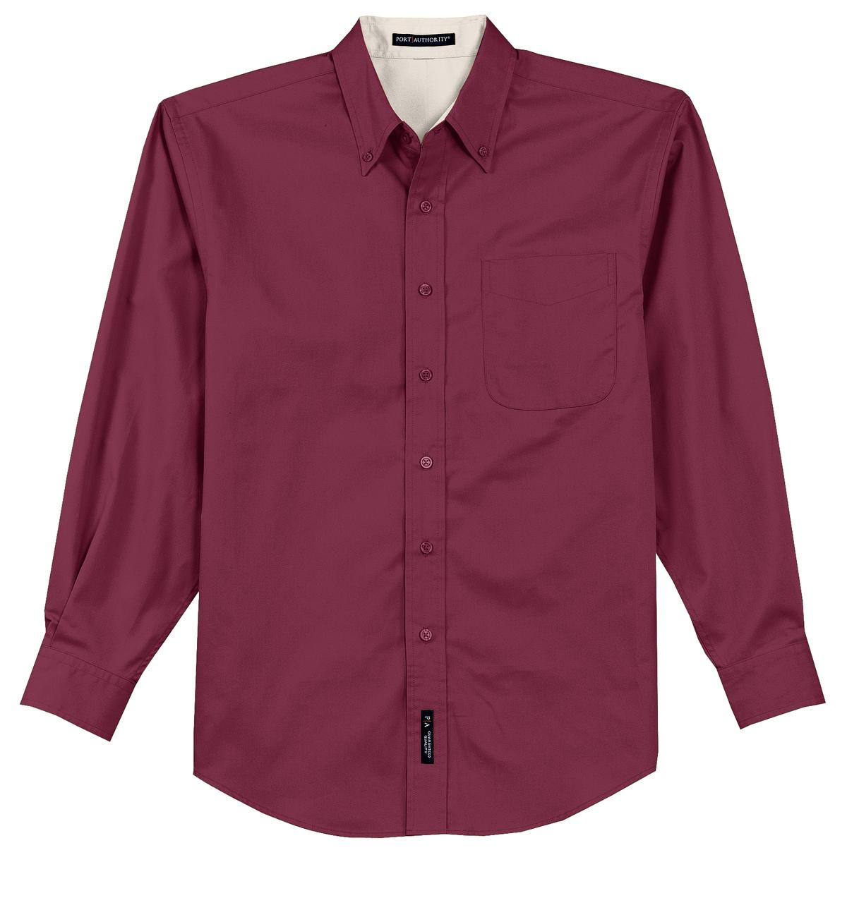 Port Authority Tall Long Sleeve Easy Care Shirt.  TLS608