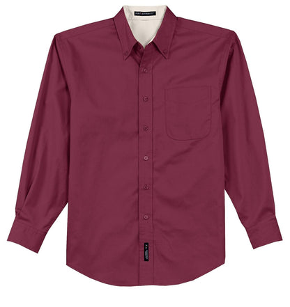 Port Authority Tall Long Sleeve Easy Care Shirt.  TLS608