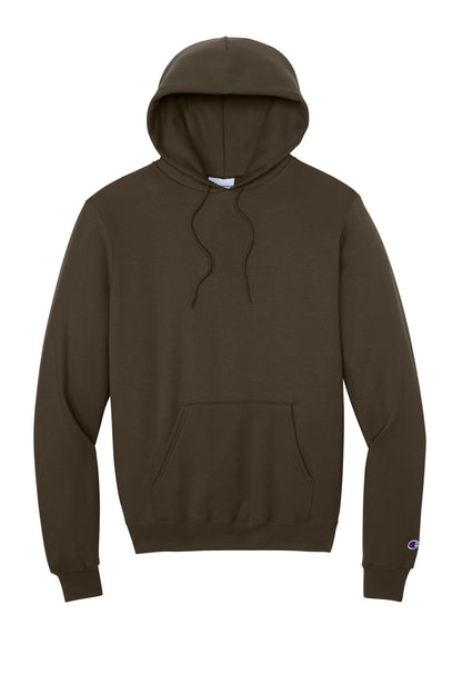 Custom Embroidered Champion Sweatshirts/Fleece in Chocolate Brown