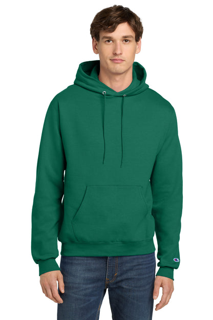 Custom Embroidered Champion Sweatshirts/Fleece in Emerald Green