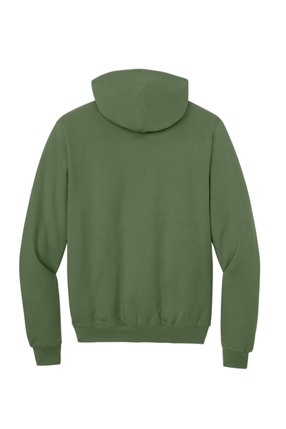 Custom Embroidered Champion Sweatshirts/Fleece in Fresh Olive