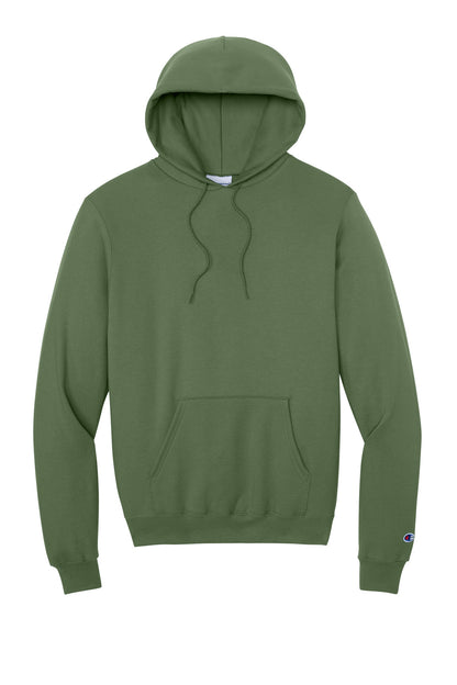 Custom Embroidered Champion Sweatshirts/Fleece in Fresh Olive