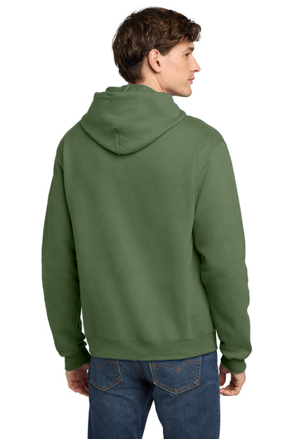 Custom Embroidered Champion Sweatshirts/Fleece in Fresh Olive