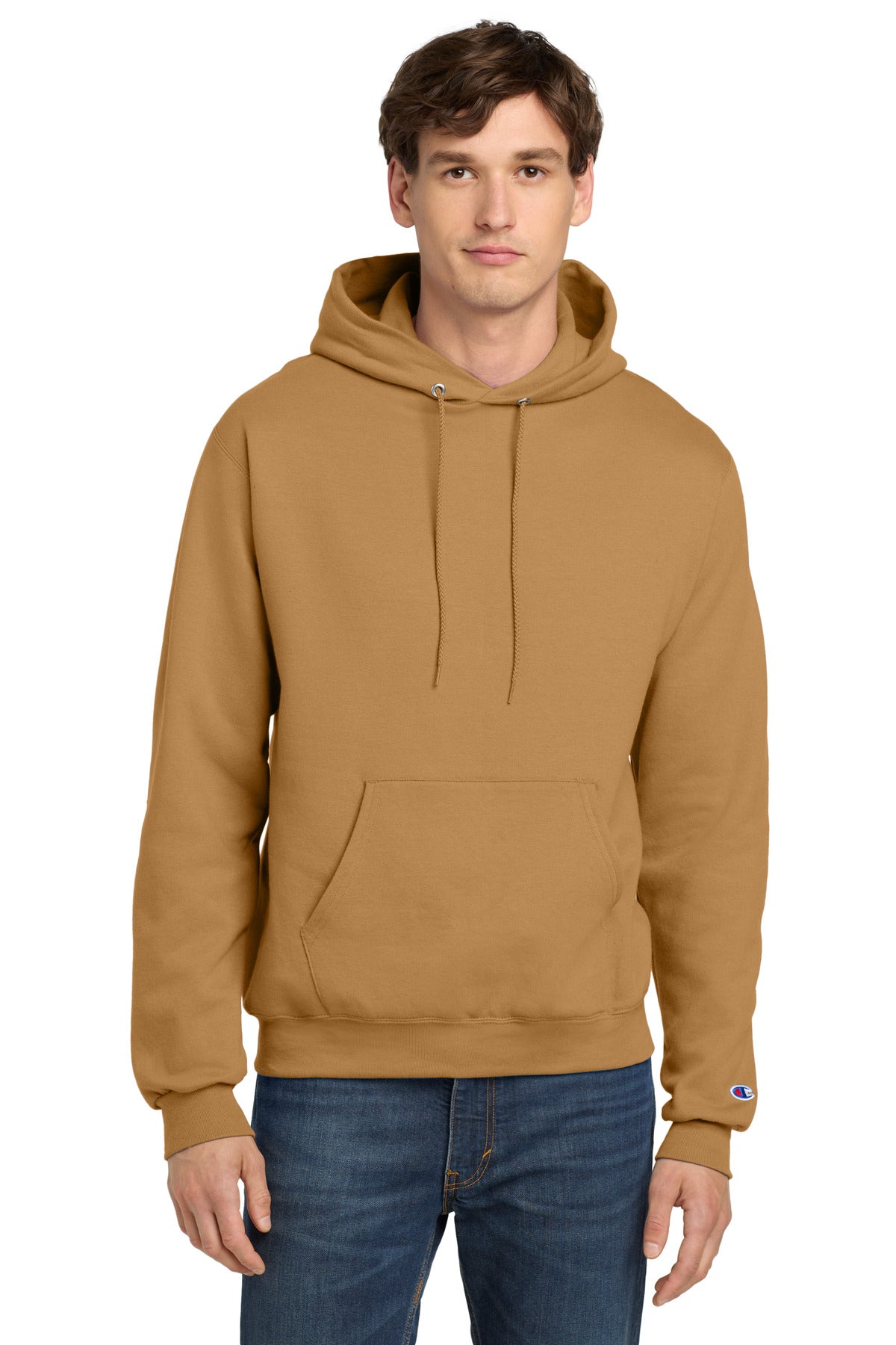 Custom Embroidered Champion Sweatshirts/Fleece in Gold Glint