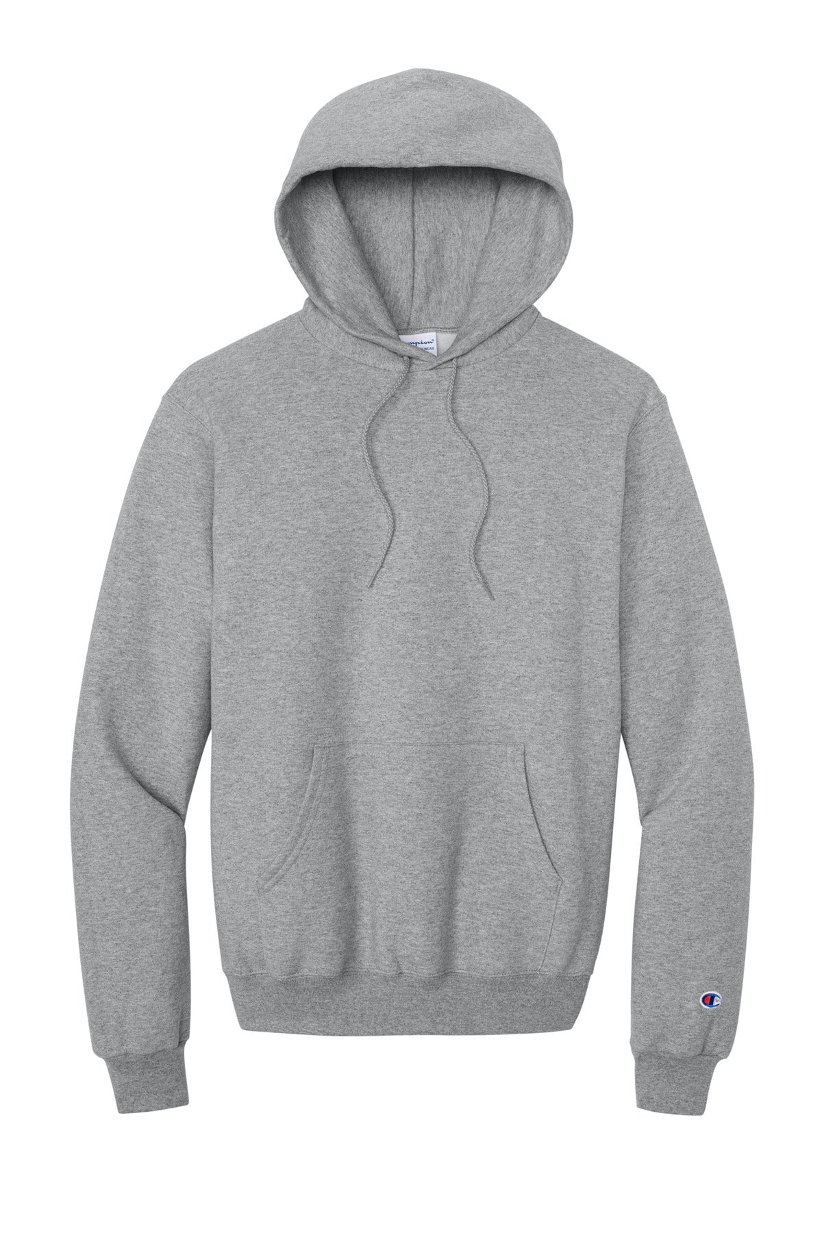 Custom Embroidered Champion Sweatshirts/Fleece in Light Steel