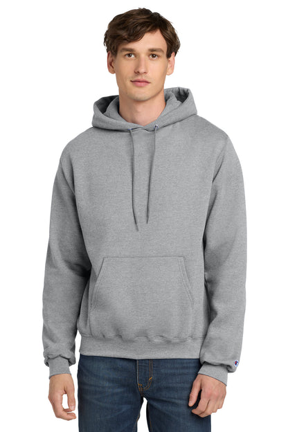 Custom Embroidered Champion Sweatshirts/Fleece in Light Steel